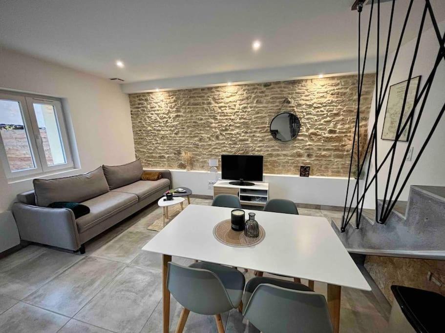Grange Renovee En Duplex Idealement Situee Crêches-sur-Saône Exterior foto